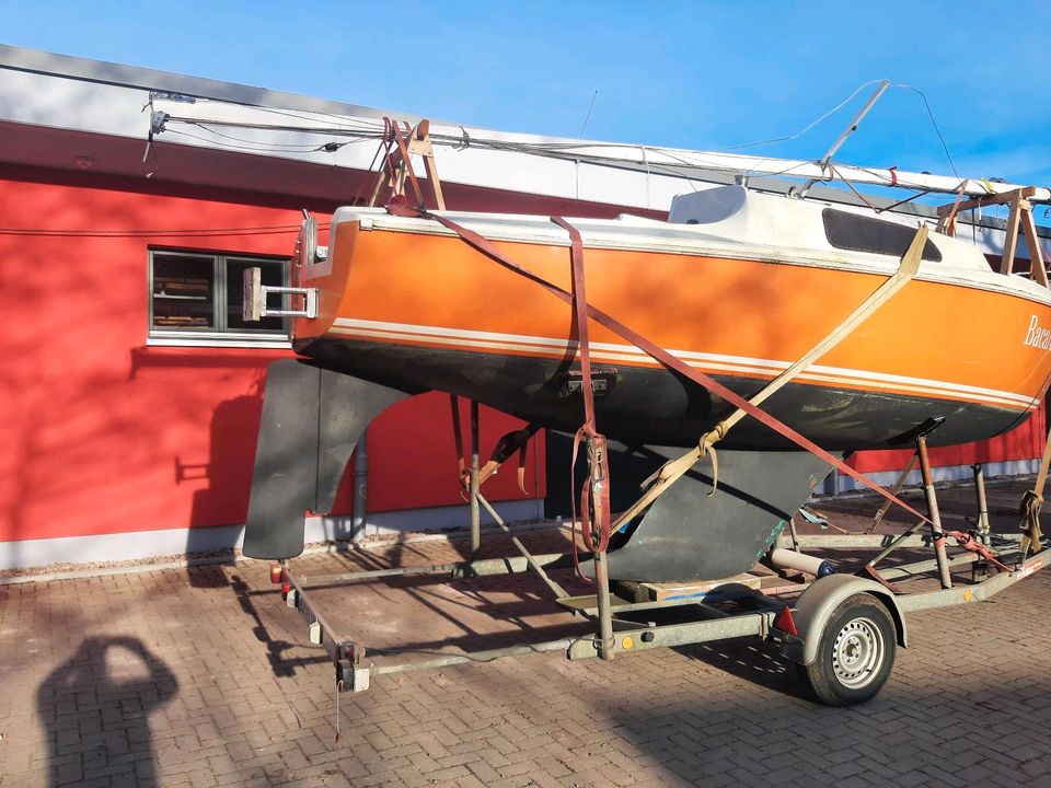 Segelboot ⛵️ Boot   Ohlsen 22 Bacardi Trailer und zugelassen in Gehren