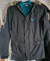 Jack Wolfskin Parka Jacke Anorak 3 in 1 dunkelgrau 176 Hessen - Driedorf Vorschau