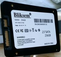 Bliksem KD650 SSD 256GB SATA III 6Gb/S 2,5 Zoll | 550MB/s | 1A Schleswig-Holstein - Eckernförde Vorschau