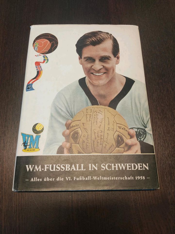 Buch, WM-Fussball in Schweden 1958 in Berlin