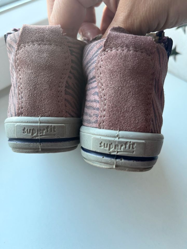 Superfit Sneaker rosa Gr. 24 in Oberhausen