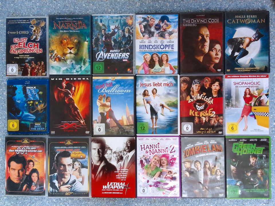 DVD Sammlung Harry Potter u.a. in Hallstadt