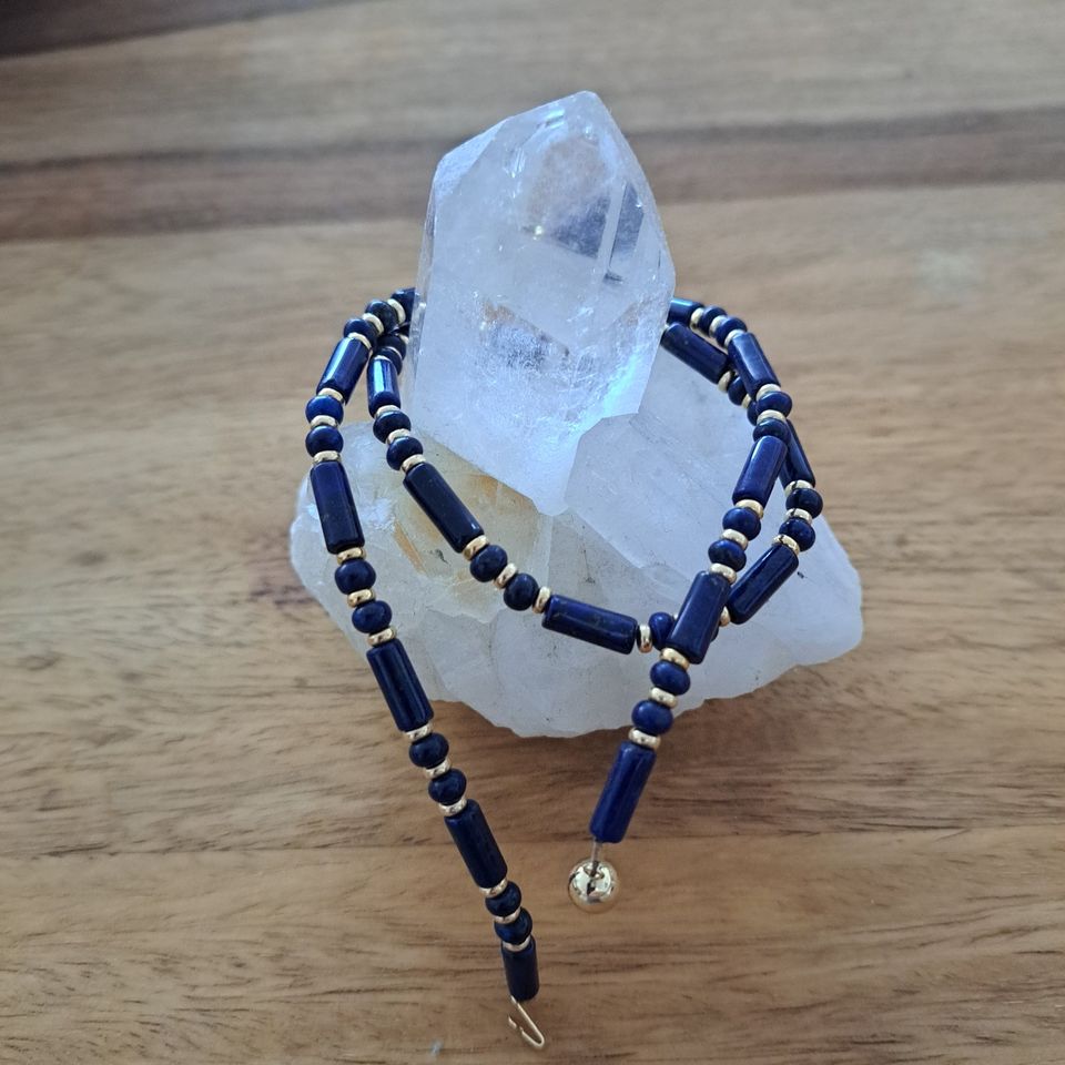 Kette 585 Gold Lapislazuli in Seefeld