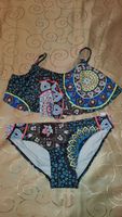 164/170 Monsoon - schwarzer Bikini mit Paisley Muster Nürnberg (Mittelfr) - Gebersdorf Vorschau