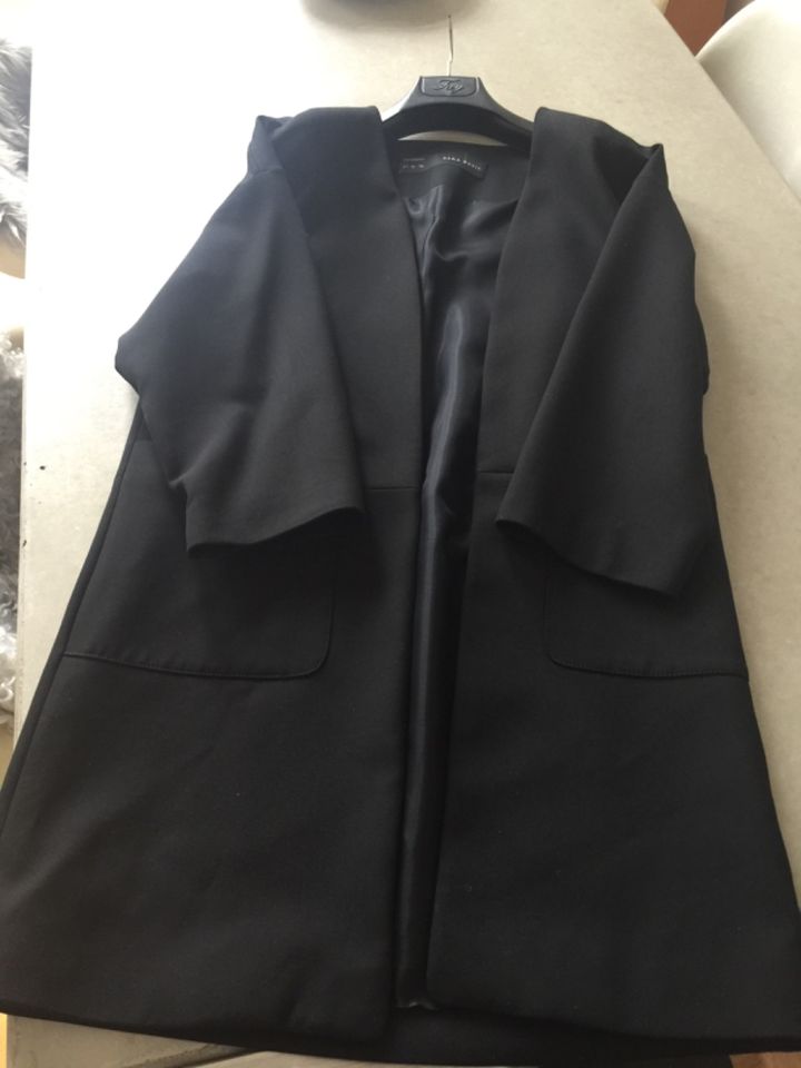 Mantel Blazer Zara Neu Schwarz M 38 Puristisch Elegant in Bochum