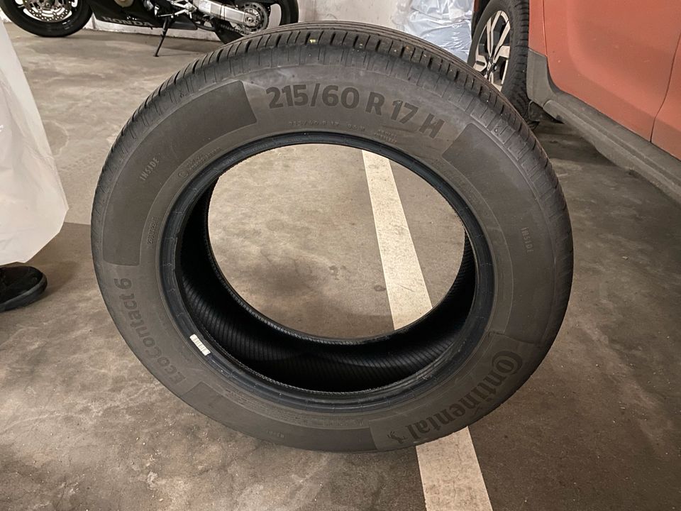 Sommerreifen Continental neuwertig 215/60 R17 H in Stade