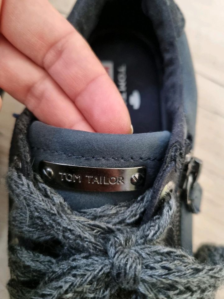 Tom Tailor Sneaker Schuhe Damen Gr. 37 blau in Lehrte