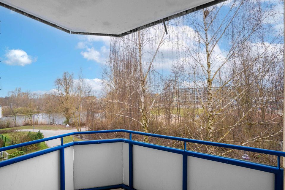 Idyllisches Wohnen: Ansprechendes Studio mit Blick ins Grüne in Rostock