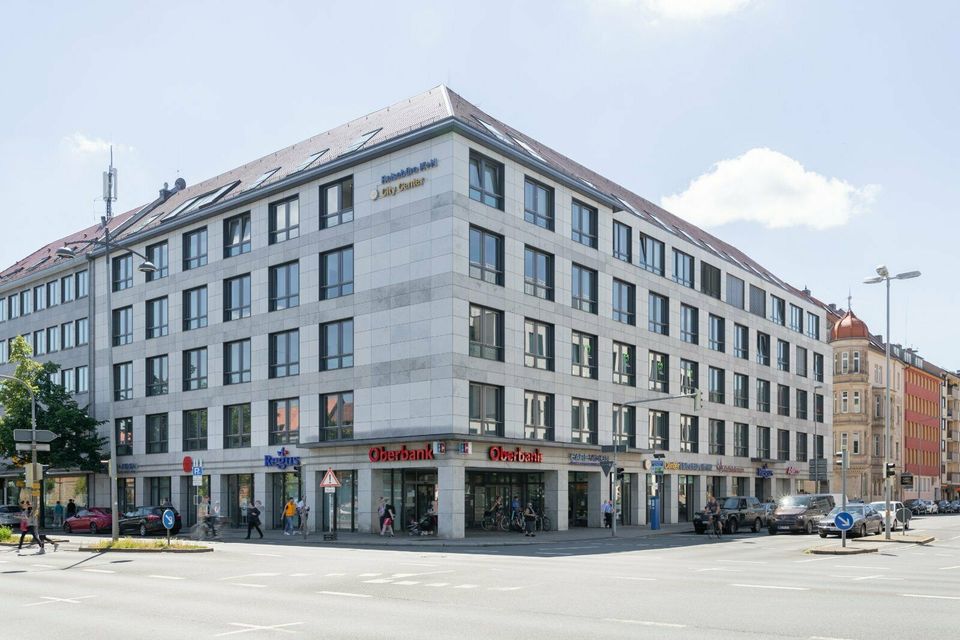 Großraumbüros für 10 Personen in Regus Nuernberg, City Center ZeltnerEck in Nürnberg (Mittelfr)