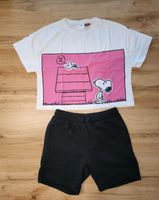 Mädchen-Set: T-Shirt PEANUTS+Shorts - ZARA/X-MAIL - Gr. 134/140 Nordrhein-Westfalen - Heiden Vorschau