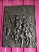 Gußbild Spritzgußbild Sancho Panza  und Don Quichote Rheinland-Pfalz - Otterbach Vorschau