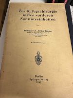 Historisches Buch - 1943 - Kriegschirurgie Berlin - Steglitz Vorschau