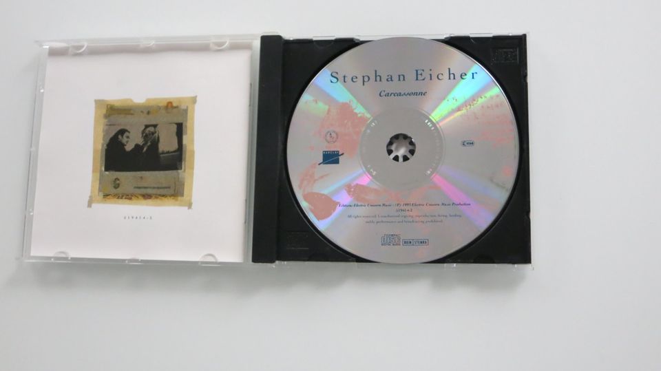 3 CD's STEPHAN EICHER"Engelberg,Carcassonne,non ci badar,guarda" in Berlin