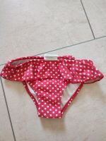 Badehose 86/92 Baby Mädchen rot weiß Punkte Dots Bayern - Cadolzburg Vorschau