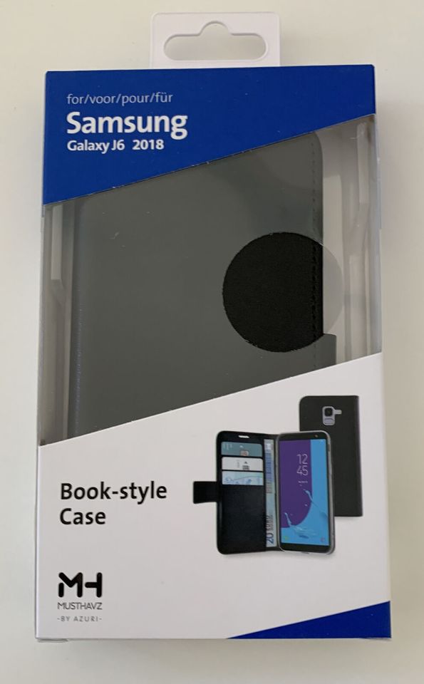 Musthavz Book-style Case für Samsung Galaxy J6 2018 in Illingen