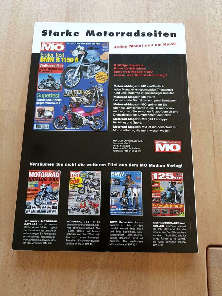 Motorrad Oldtimer Katalog 2001 Heel Verlag VB: 8.00 Euro in Köngen