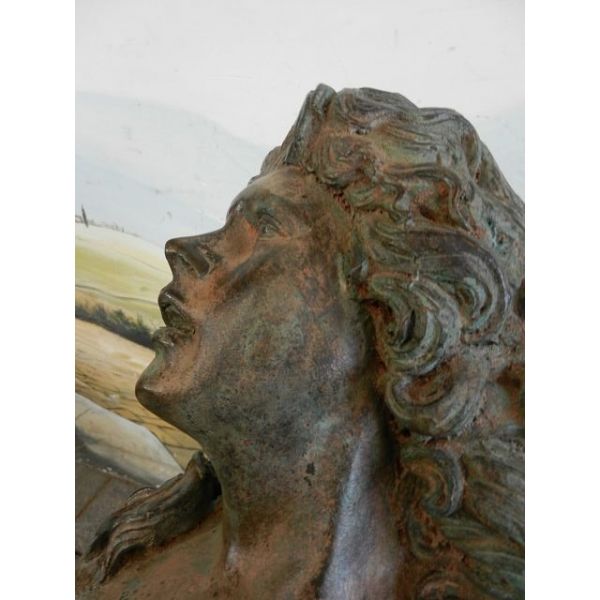 10319 Skulptur Figur Frau mit Kind Bronze 1,08 m inkl. Transport in Nordhorn