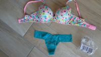 Victoria's Secret Sommer BH SET neu 75c 80c Tanga 36 türkis bunt Mecklenburg-Vorpommern - Samtens Vorschau