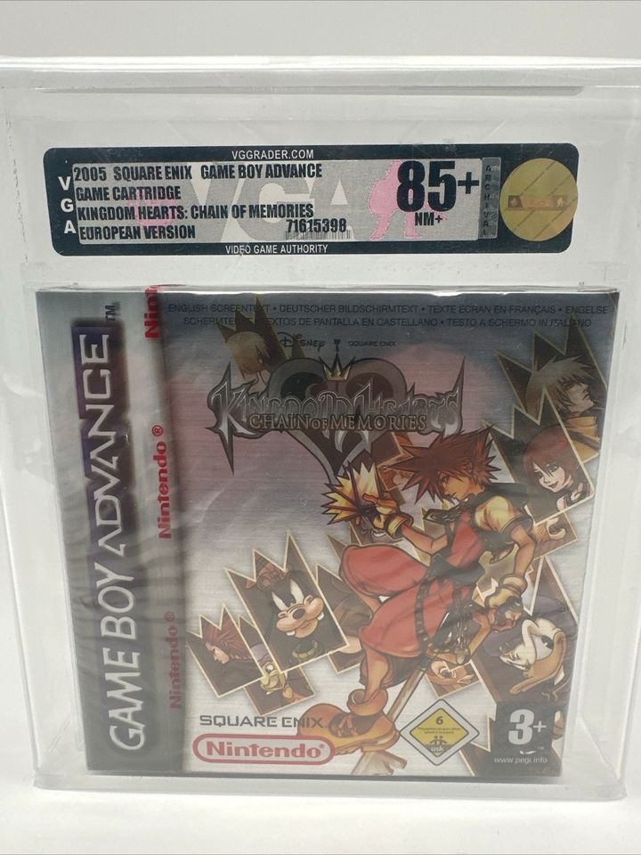 Kingdom Hearts: Chain of Memories Gameboy Advance VGA 85+ (NM+) in Augsburg