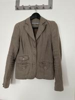 Blazer aus 100% Leinen in Khaki - Größe 32 Niedersachsen - Rastede Vorschau