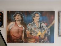 Rolling Stones Gemälde / Mick Jagger, Keith Richards Nordrhein-Westfalen - Delbrück Vorschau