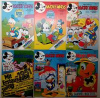 4 x Micky Maus Hefte Jg.1983-90  sehr gute Zustände, mit Beilagen Niedersachsen - Cuxhaven Vorschau