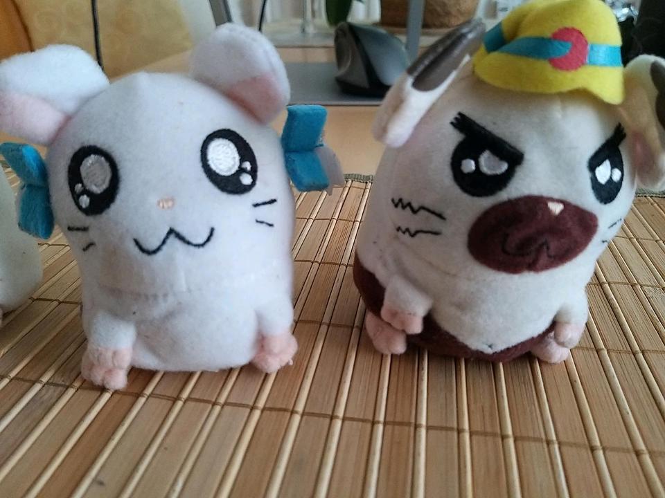 SAMMLER aufgepasst!!! - 2 Hamtaro McDonalds Plüschfiguren,wie neu in Königslutter am Elm
