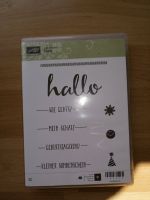 STAMPIN`UP Set "Hallo"- gebraucht Nordrhein-Westfalen - Hemer Vorschau