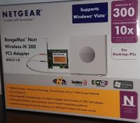 PCI WLAN-Karte Profi NETGEAR RangeMax Next Wireless-N 300 Bayern - Tirschenreuth Vorschau