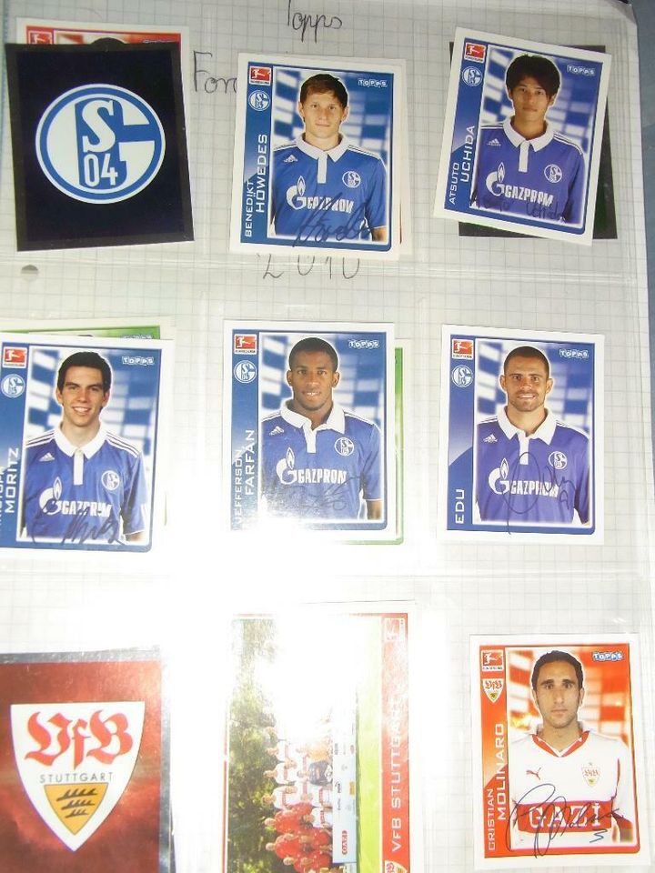 Topps Fussball Bundesliga Sticker Saison 2010/2011 in Bremen