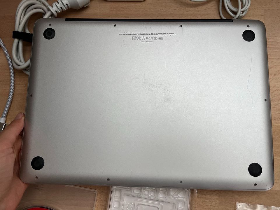 Apple Macbook Late 2011 500GB SSD 16GB Arbeitsspeicher in Untermeitingen