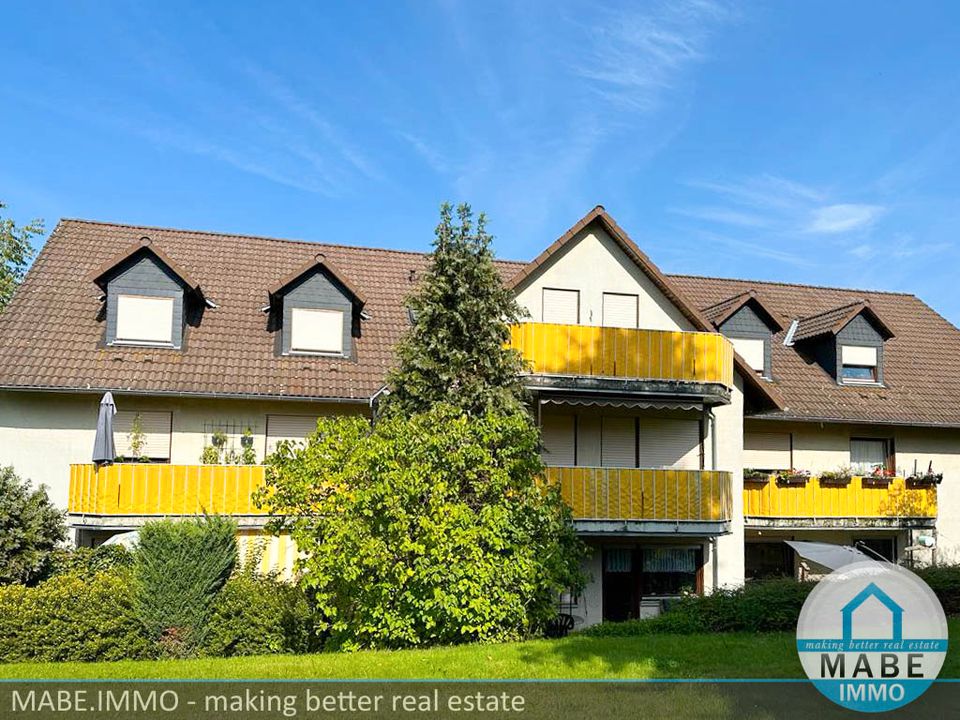 2-Zimmer-Wohnung mit Balkon im Grünen! in Gersdorf