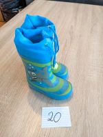 Gummistiefel blau gestreift, Gr. 20 Bayern - Wirsberg Vorschau