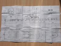 Schiffsmodell Bauplan " KB 23 ( WS 2 ) Leipzig - Meusdorf Vorschau