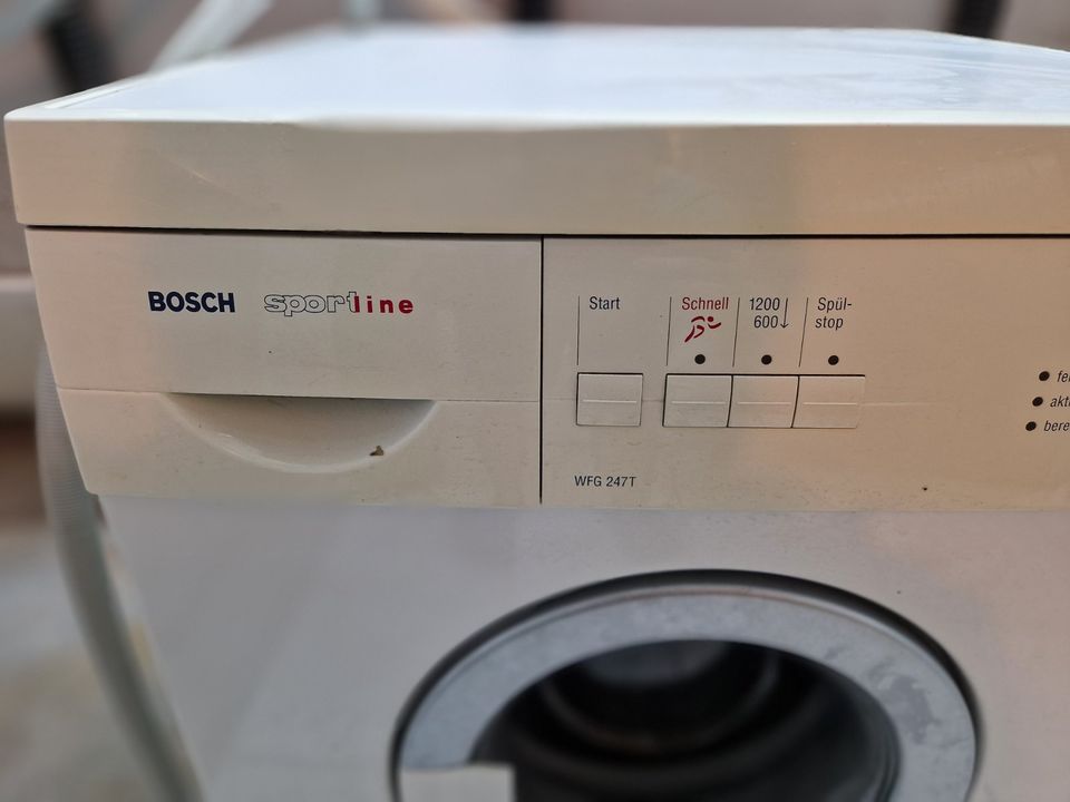 Waschmaschine Bosch sportline WFG 247T - gebraucht in Triefenstein