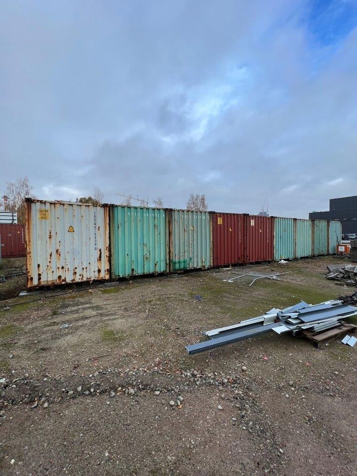 12 Stück 40 Fuß High Cube Container - Gebraucht in Hamburg