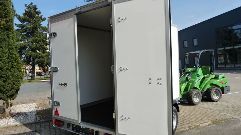 ❗❗❗SONDERPREIS ❗❗❗ STEMA Kofferanhänger STPK 27-25-15.2P18.2 26043.062 Flügeltüren 2700kg Plywood Box Tieflader Transport Tandem Umzug Trödelmarkt Doppeltür gebremst in Leipzig