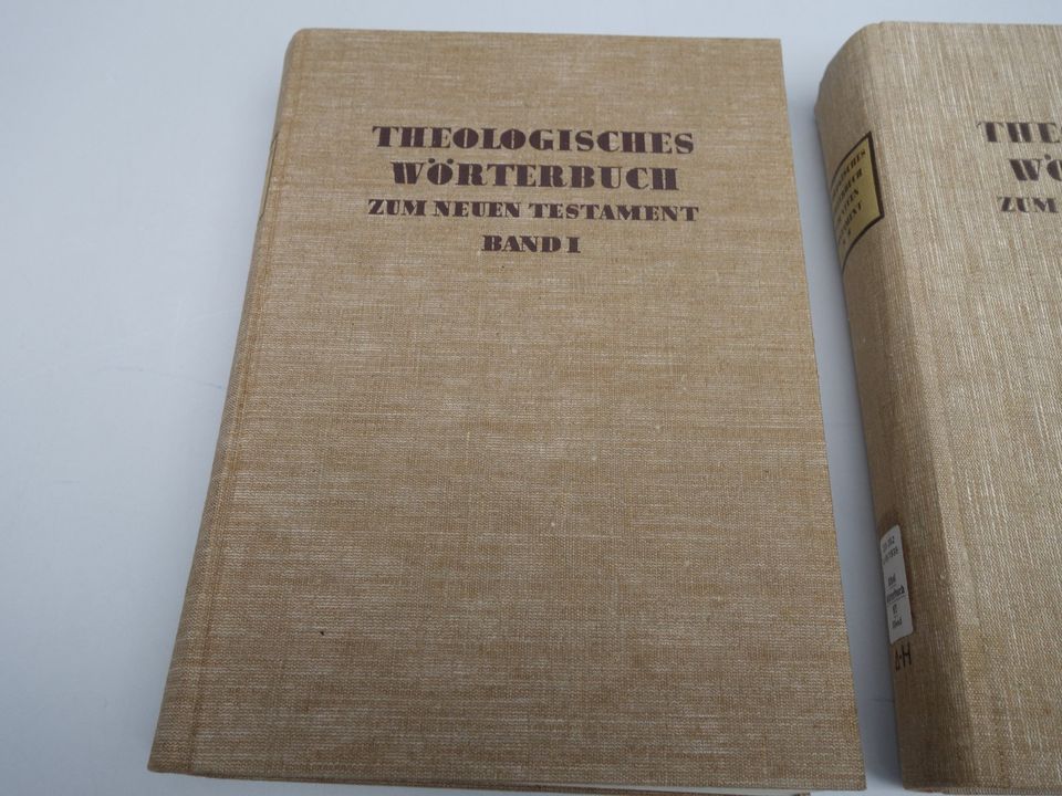 Theologisches Wörterbuch zum Neuen Testament Band 1+2 65772-40 in Weilrod 