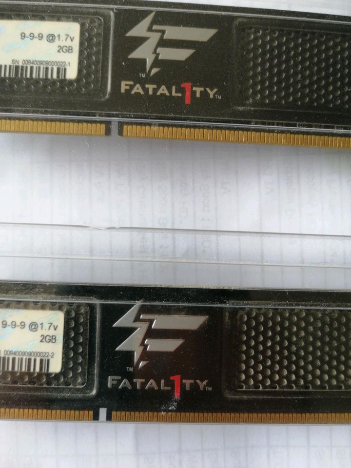 fatality DDR-3 ram 4gb 2x2gb pc3 10666 in Annaberg-Buchholz