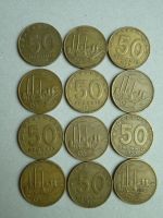 12 Stück  50 Pf Münzen der DDR von 1950 Thüringen - Nordhausen Vorschau