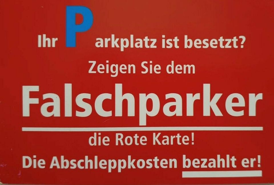 Falschparker kostenfrei vom Privatgrundstück abschleppen lassen! in Berlin  - Charlottenburg