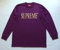 Supreme Longsleeve purple Gold Logo Gr. L Innenstadt - Köln Altstadt Vorschau