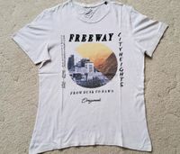 T-Shirt von Jack & Jones Gr. M Farbe weiß mit Frontdruck Herren Baden-Württemberg - Laupheim Vorschau
