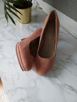 rosa Wildlederpumps Bayern - Regensburg Vorschau