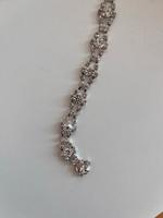 Brautgürtel / Hochzeitskleid Gürtel mit Strasssteinen in Silber Nordrhein-Westfalen - Langenfeld Vorschau