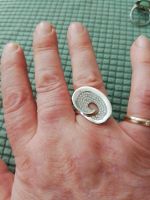 Neuer Silber Ring, seltene Form mit Steinen Berlin - Neukölln Vorschau