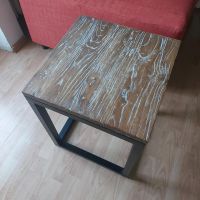 Designer Couchtisch Beistelltisch Würfel Massivholz Industrial Essen - Stoppenberg Vorschau