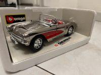 Bburago 1:18 Corvette (1957) Chrom Baden-Württemberg - Kuppenheim Vorschau