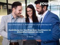 Ausbildung zur Kauffrau bzw. Kaufmann im Gesundheitswesen (m/w/d) Berlin - Zehlendorf Vorschau