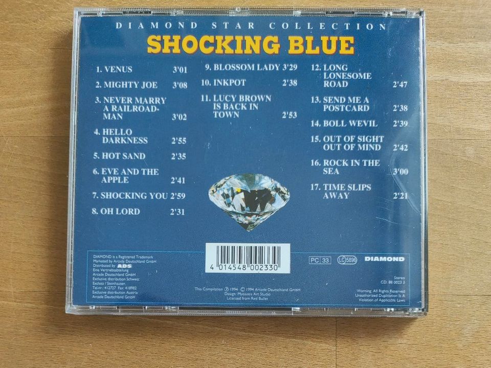 SHOCKING BLUE CD Diamond Star Collection in Berlin